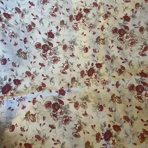 Rose Print Fabric by Waverley (Cotton) New
